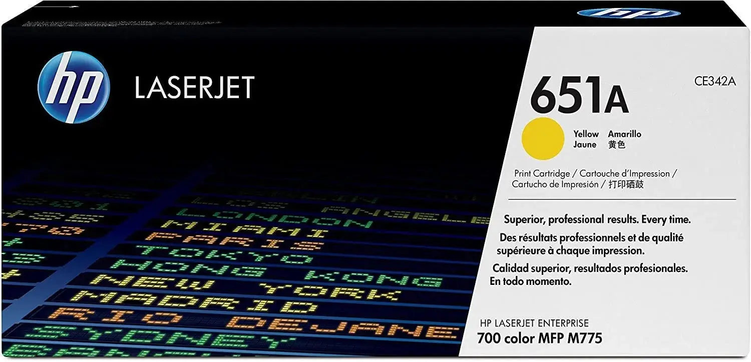 HP 651A Toner Cartridge Set CE340A CE341A CE342A CE343A - eBuy UAE